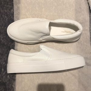 American Eagle White Slip On Shoes
